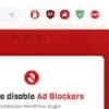 DeBlocker – Anti AdBlock for WordPress 3.4.8