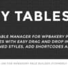 Easy Tables Table Manager for WPBakery Page Builder