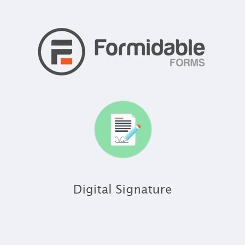 Formidable Forms – Digital Signature 3.0.5