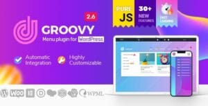 Groovy Mega Menu - Responsive Mega Menu Plugin for WordPress 2.6.3