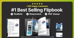 Real 3D FlipBook PDF Viewer WordPress Plugin 4.6.5