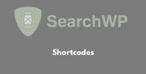 SearchWP Shortcodes 1.8.4