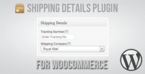 Shipping Details Plugin for WooCommerce 1.8.0.7
