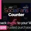 SocialFans – WP Responsive Social Counter Plugin