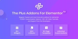The Plus - Addon for Elementor Page Builder WordPress Plugin 5.6.6