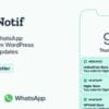 WPNotif WordPress SMS WhatsApp Message Notifications