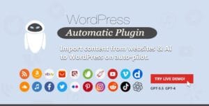 WordPress Automatic Plugin - AI content generator and auto poster plugin 3.105.0