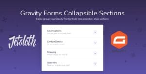Jetsloth – Gravity Forms Collapsible Sections 1.4.1