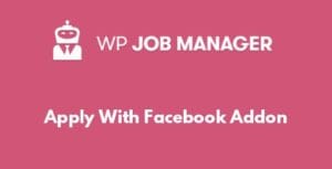 WP Job Manager Apply With Facebook Addon 1.1.0