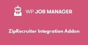 WP Job Manager ZipRecruiter Integration Addon 1.1.0