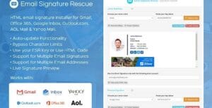 Email Signatures Plugin For 66biolinks or 66toolkit 1.0 update for 40