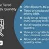 WooCommerce Tiered Pricing Price By Quantity Plugin