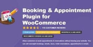 Booking & Appointment Plugin for WooCommerce 7.3.1