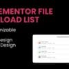 PPT - File Download List Elementor Widget