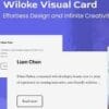 Wiloke Visual Card Elementor