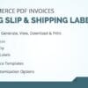 WooCommerce PDF Invoice Packing Slip Shipping Label