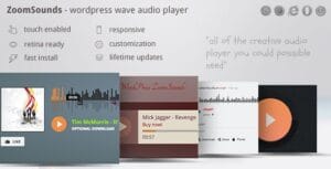 ZoomSounds – WordPress Wave Audio Player with Playlist 6.90