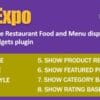 FoodExpo WooCommerce Restaurant Food Menu display Elementor widgets plugin