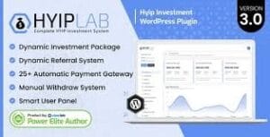 HYIPLab - HYIP Investment WordPress Plugin 3.0