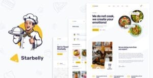 Starbelly - Restaurant & Cafe WordPress Theme 1.3.4