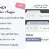 WP Fancy Title and Ticker WordPress Plugin 1.8.0
