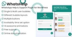 WhatsApp Chat Help WordPress 3.0.7