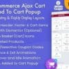 WooCommerce Ajax Cart & Added To Cart Popup - Floating/Sliding/Popup All in One Cart/Checkout Plugin 1.6.6
