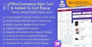 WooCommerce Ajax Cart & Added To Cart Popup - Floating/Sliding/Popup All in One Cart/Checkout Plugin 1.6.6
