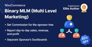 WooCommerce Binary Multi Level Marketing [MLM] 2.0.0