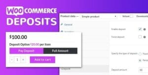 WooCommerce Deposits & Partial Payments Pro 3.1.8