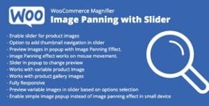 WooCommerce Magnifier – Image Panning with Slider 1.6