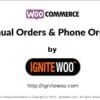 WooCommerce Phone Orders Manual Orders